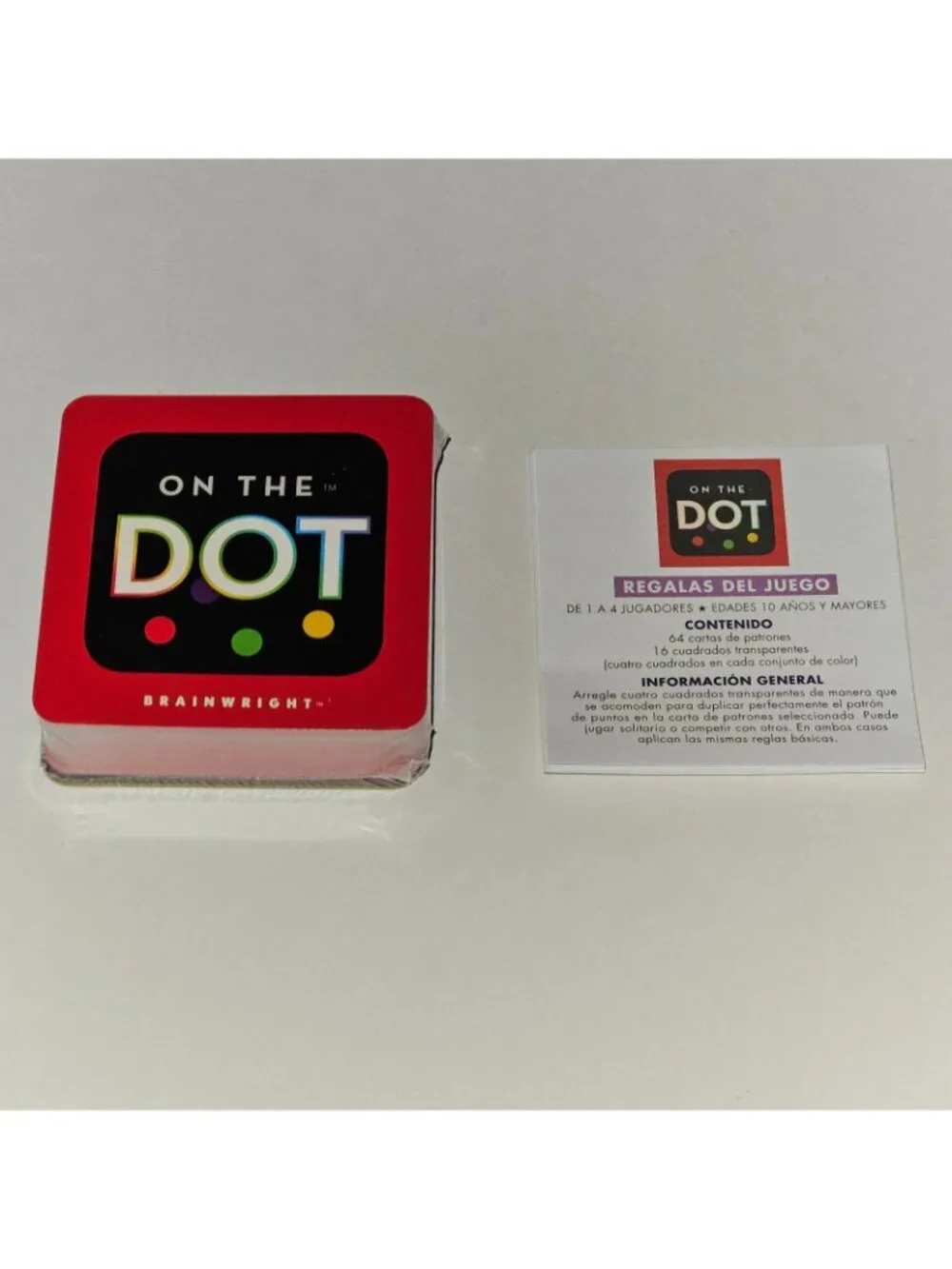 On The Dot Super Spotted Brain Teaser Card Game Box Wear Cards Sealed
